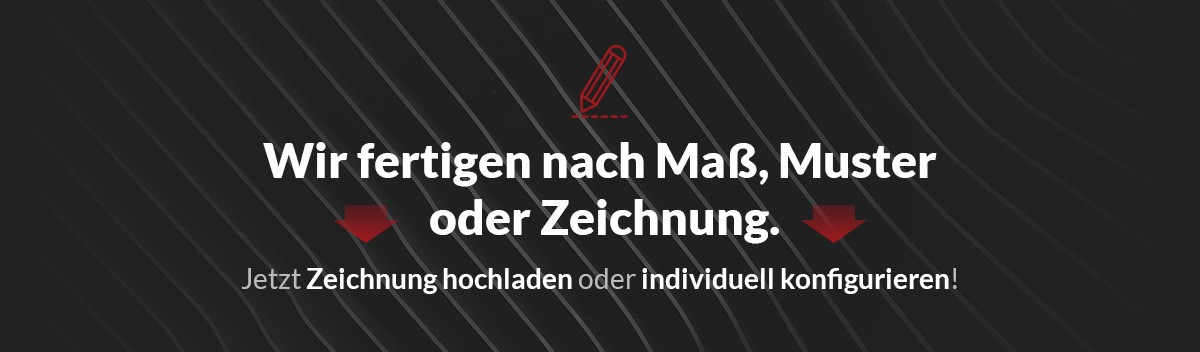 Platten -Zuschnitte - Rahmen Fachdichtungen nach Maß